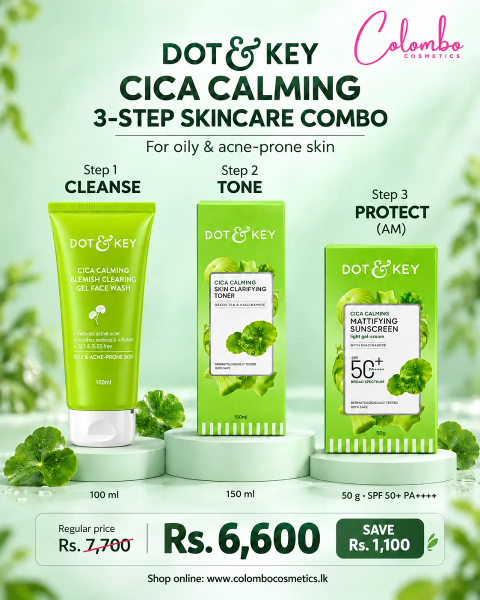 Dot & Key Anti Acne Skincare Combo – 3 Products Bundle