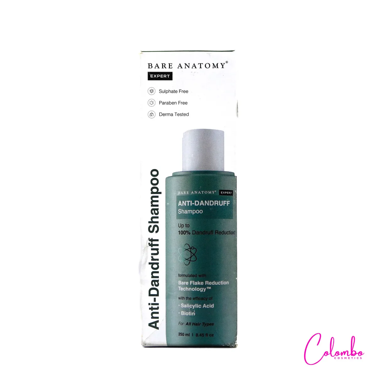 Bare Anatomy Anti-Dandruff Shampoo 250ml