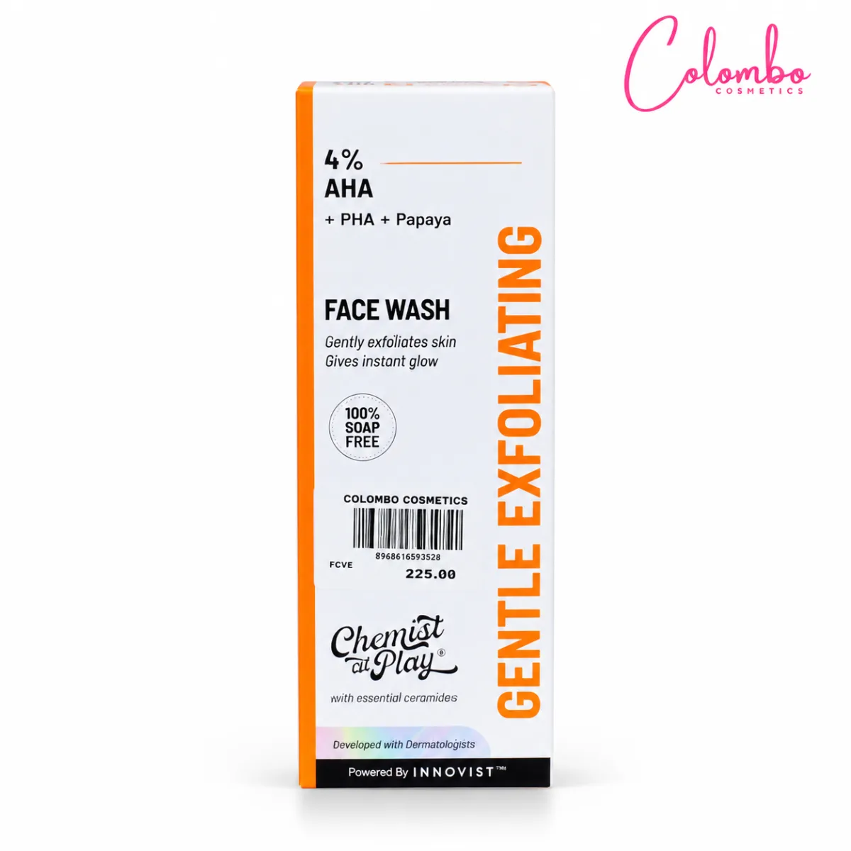 Buy Chemist at Play 4% AHA + PHA + Papaya Gentle Exfoliating Face Wash online in Sri Lanka — Colombo Cosmetics