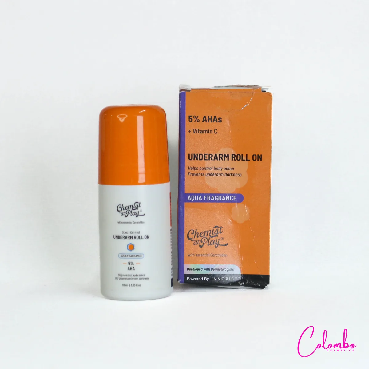 Chemist at Play Underarm Roll-On – Aqua Fragrance 40ml