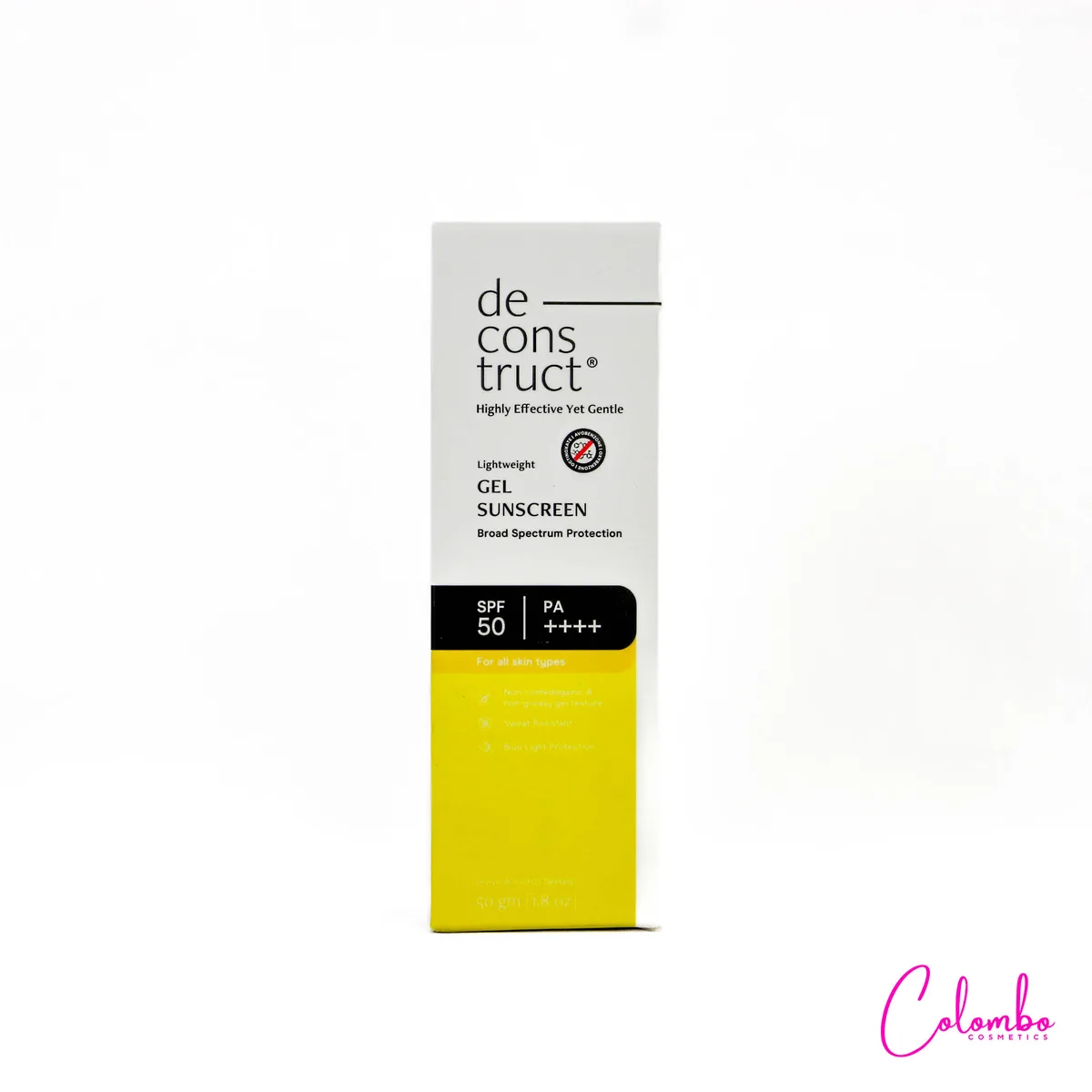 Deconstruct Lightweight Gel Sunscreen SPF 50 PA++++ 50g