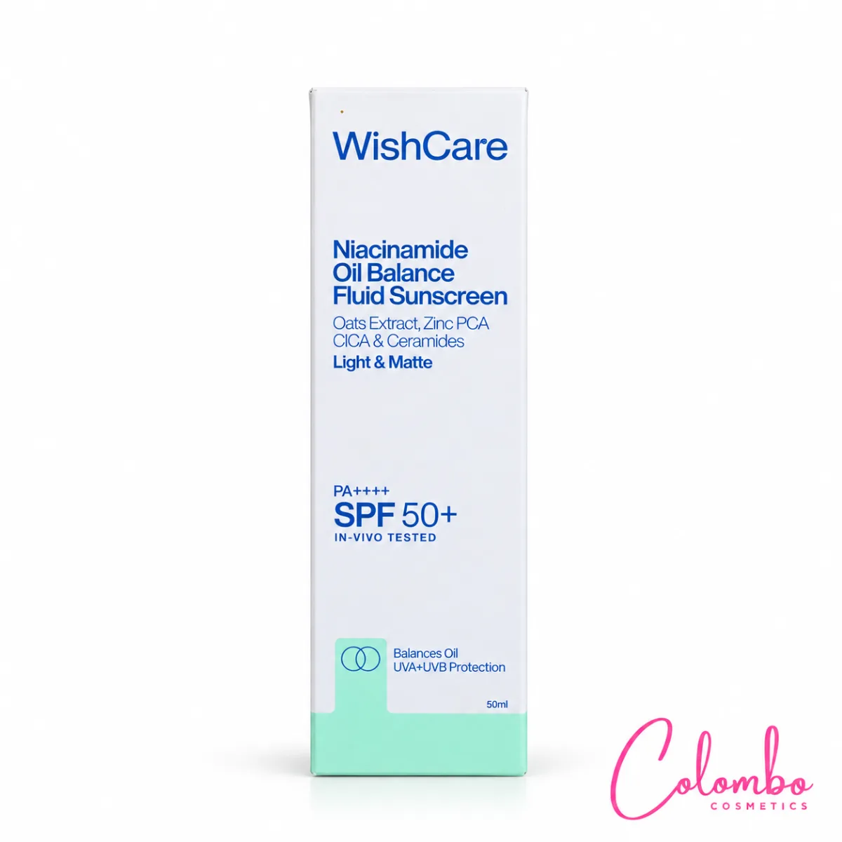 WishCare Niacinamide Oil Balance Fluid Sunscreen SPF 50+ PA++++ – 50ml