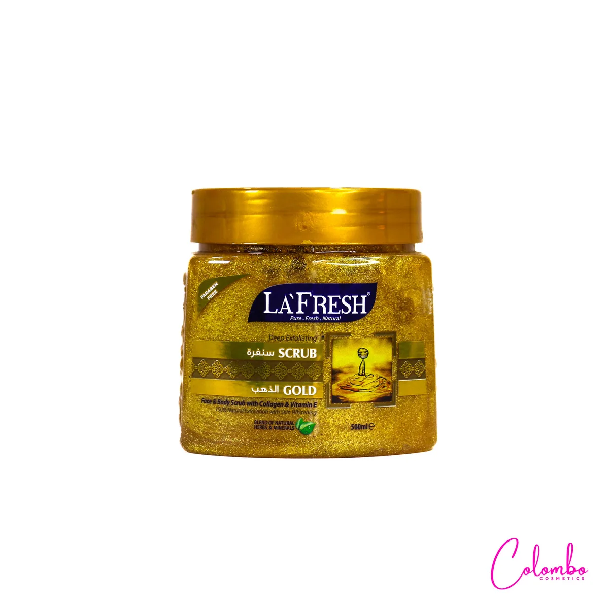 La'Fresh Gold Deep Exfoliating Scrub 500ml