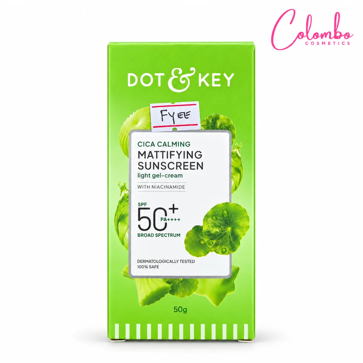 Buy Dot & Key Cica Calming Mattifying Sunscreen SPF 50+ PA++++ – 50g online in Sri Lanka — Colombo Cosmetics