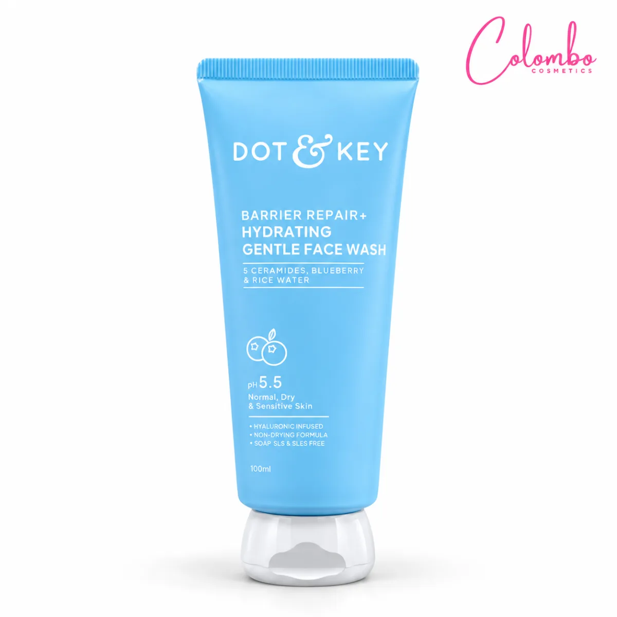 Buy Dot & Key Barrier Repair + Hydrating Gentle Face Wash – 100ml online in Sri Lanka — Colombo Cosmetics