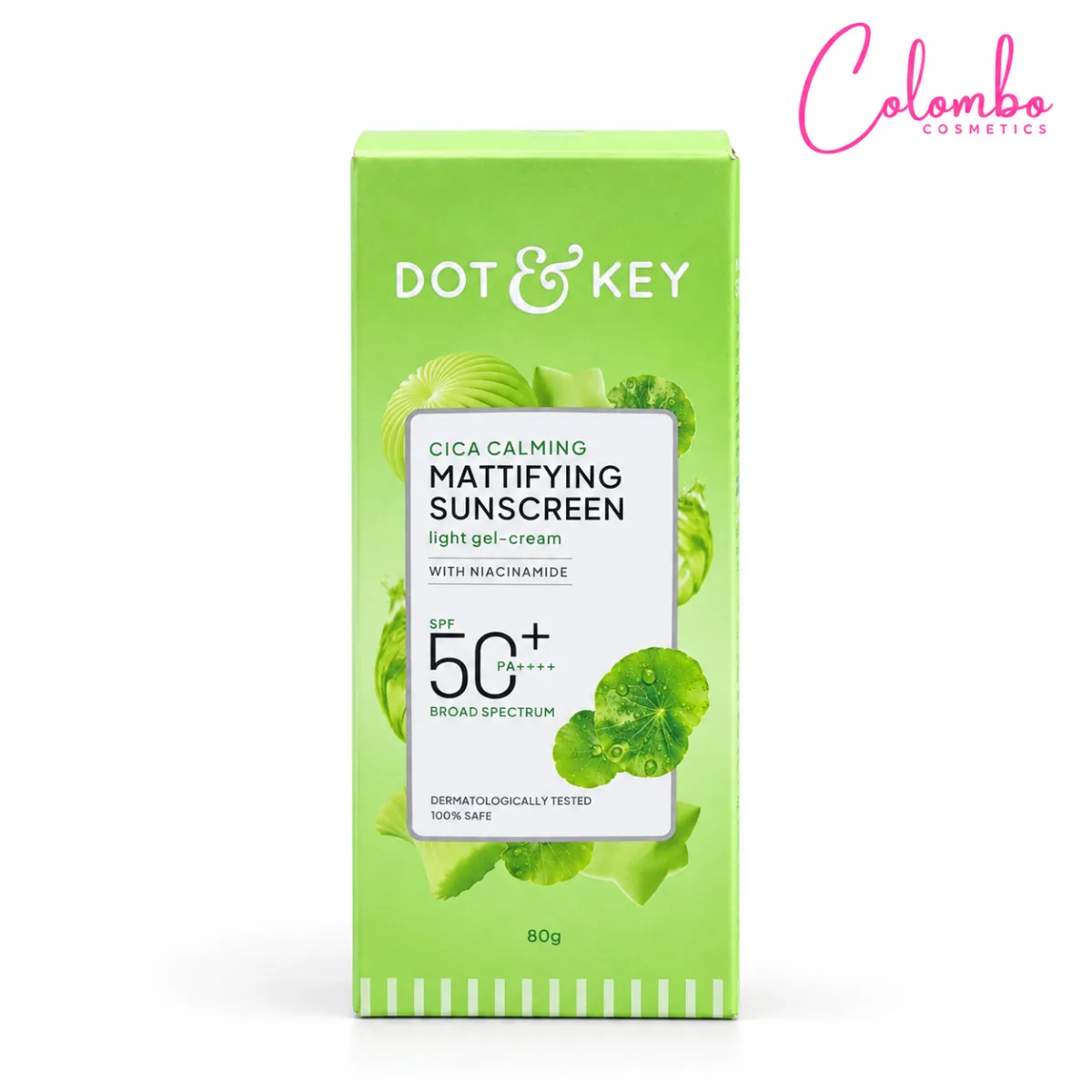 Buy Dot & Key Cica Calming Mattifying Sunscreen SPF 50+ PA+++ – 80g online in Sri Lanka — Colombo Cosmetics