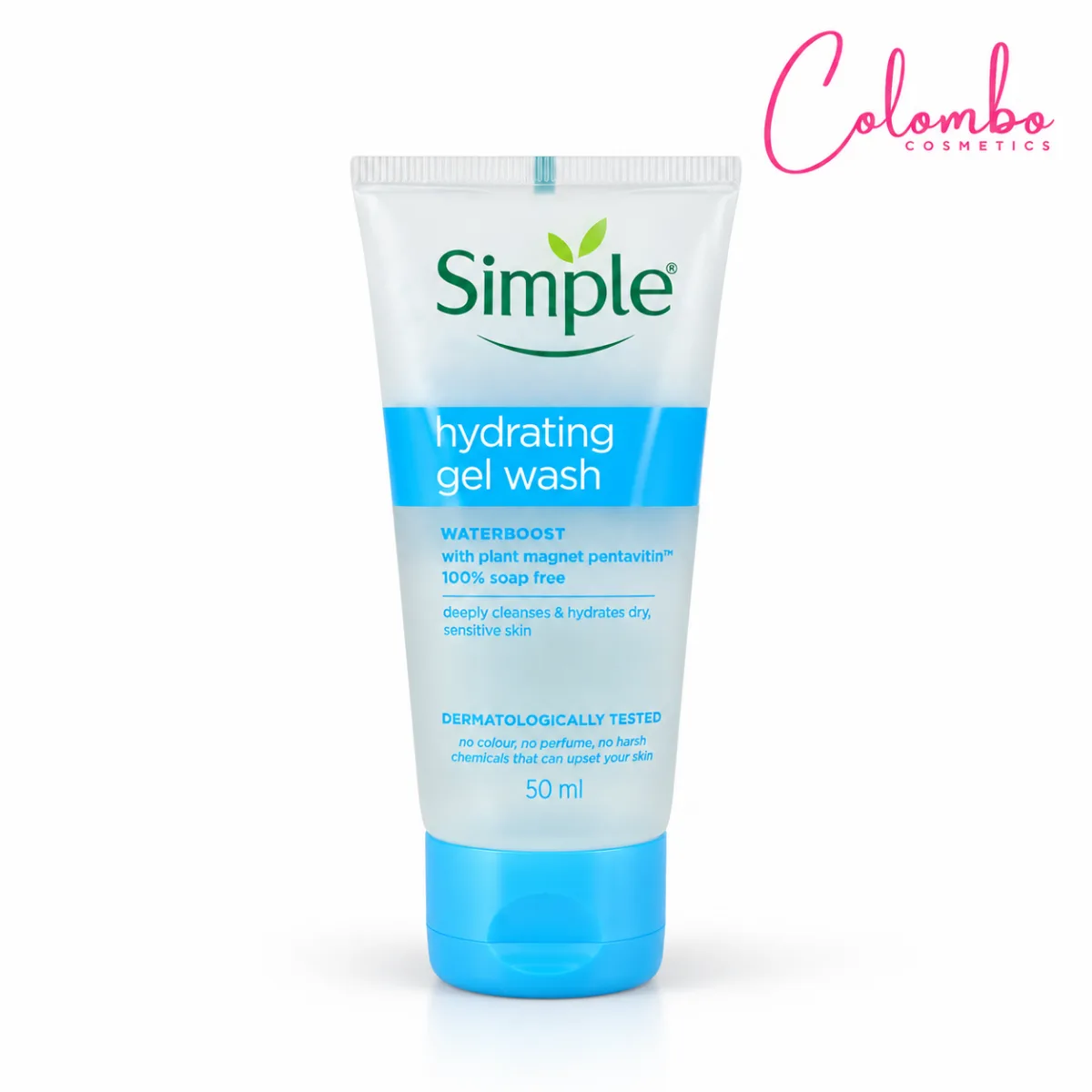 Buy Simple Water Boost Hydrating Gel Wash – 50ml online in Sri Lanka — Colombo Cosmetics