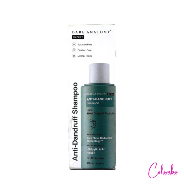 Bare Anatomy Anti-Dandruff Shampoo 250ml