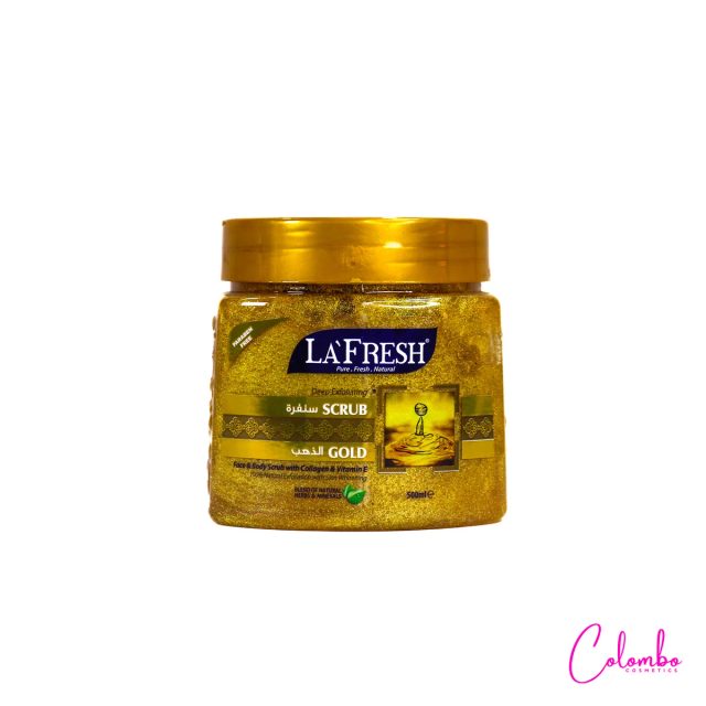La'Fresh Gold Deep Exfoliating Scrub 500ml